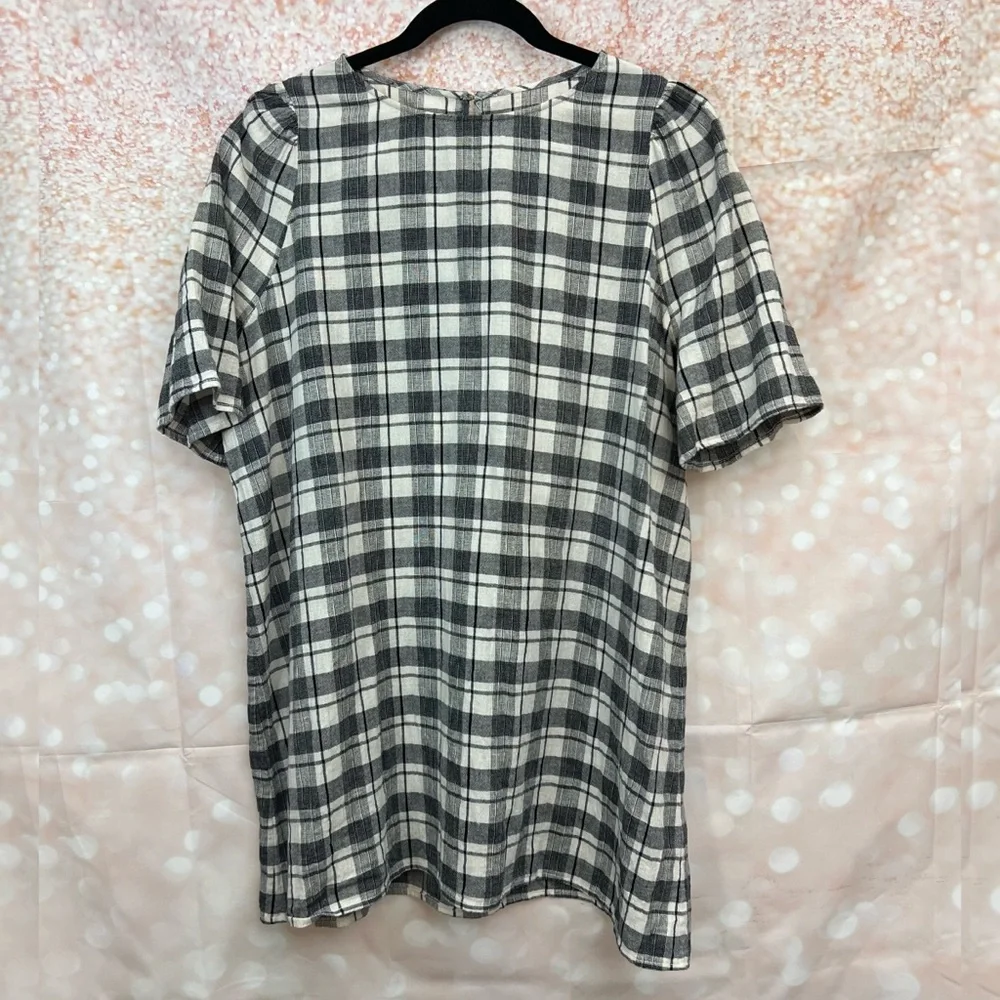 THE GREAT. Plaid Tunic Top - Picture 8 of 8